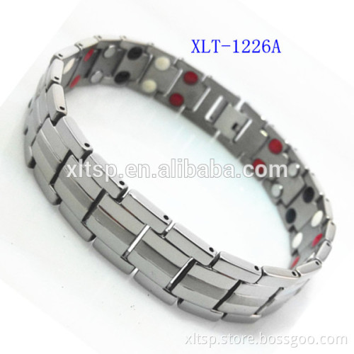 New arrival bracelet jewelry blue plated germanium titanium sports energy bracelet